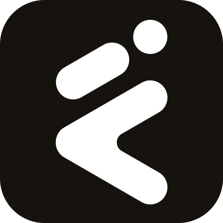 Ink tile · white glyph